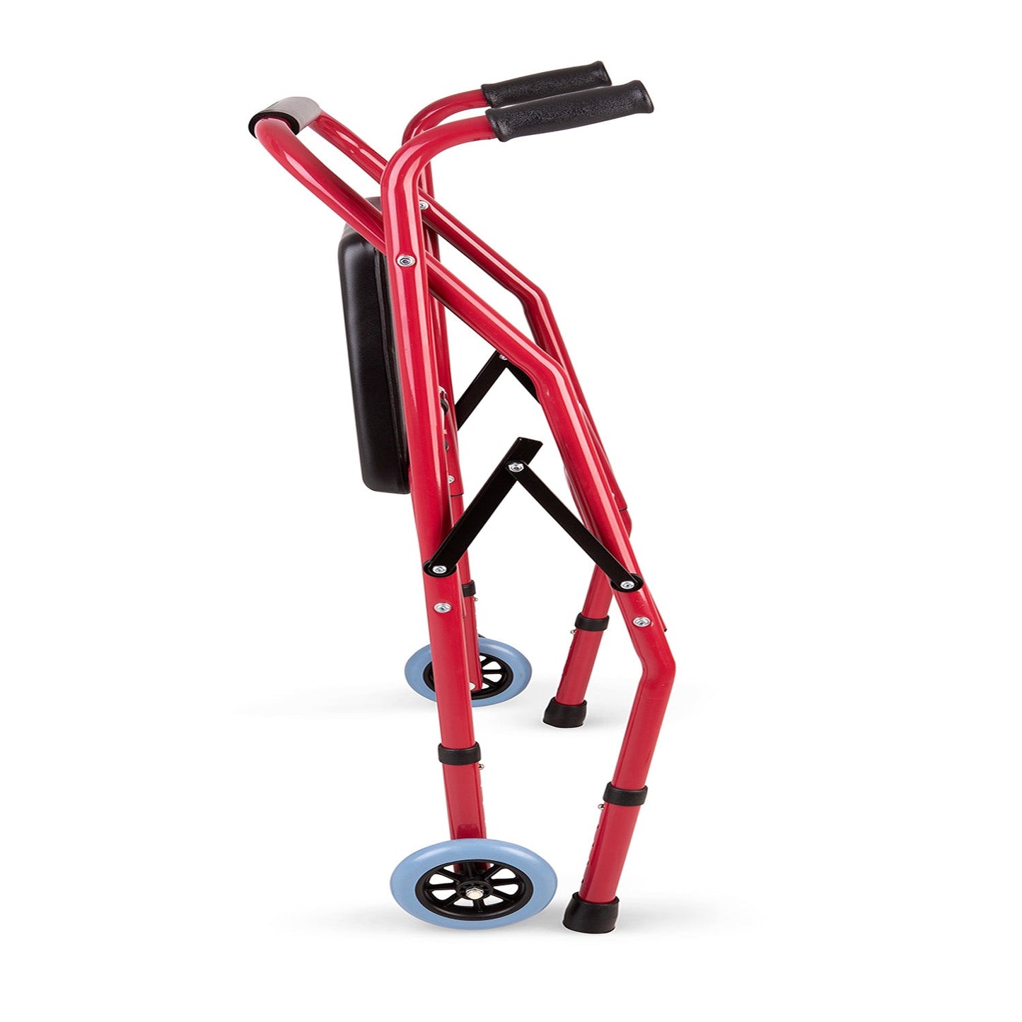 Andador Burrito Plegable Asiento Y 2 Ruedas - Blunding