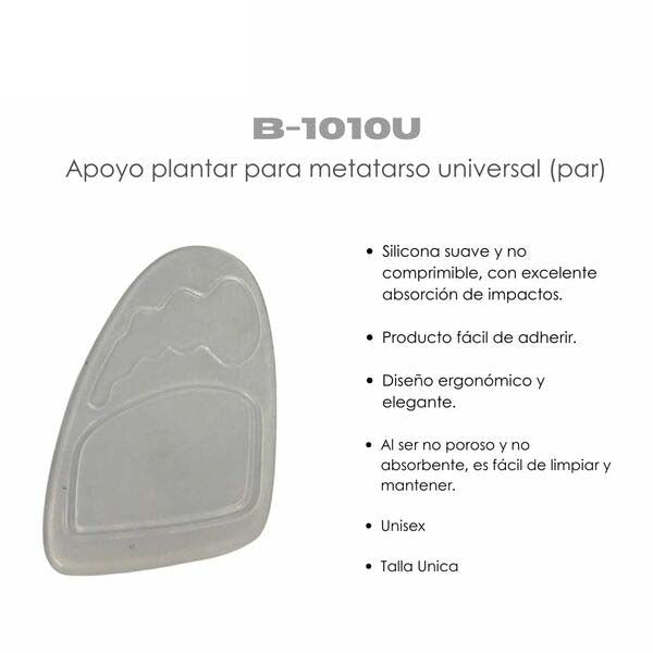 Apoyo Plantar Para Metatarso - Blunding