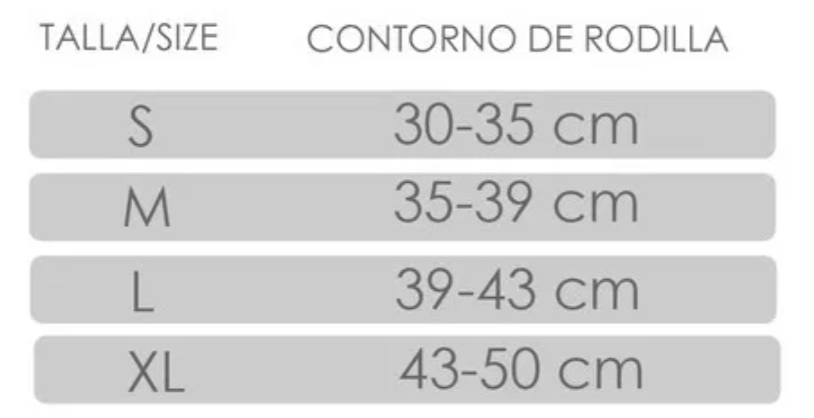 Rodillera Policentrica con Barras Laterales - Blunding