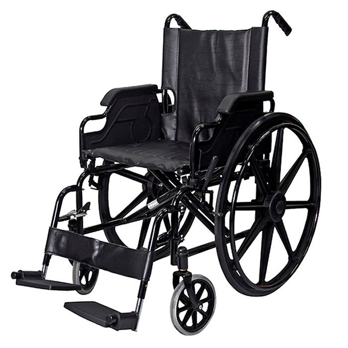 Silla de ruedas premium blunding con apoya brazo y piernera abatible