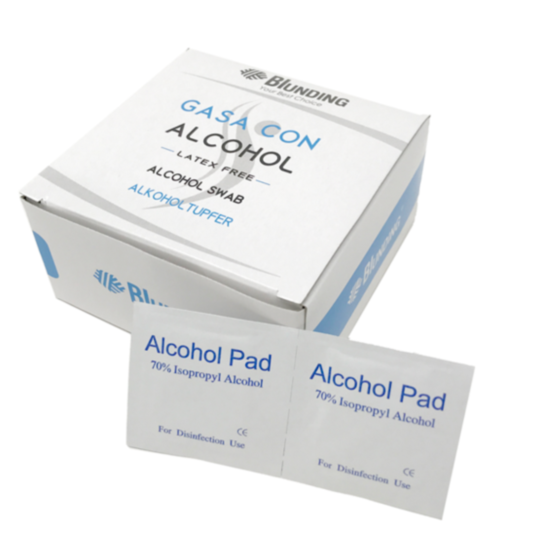 Gasa de alcohol para procedimientos