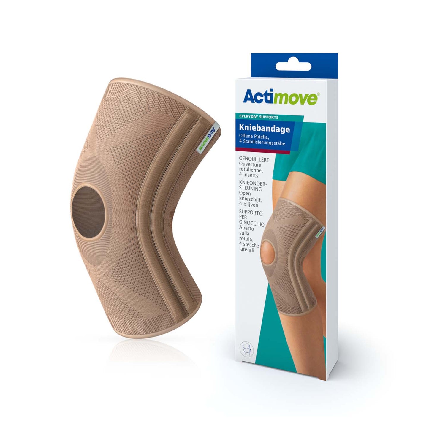 Rodillera Estabilizadora Rótula Abierta - Actimove