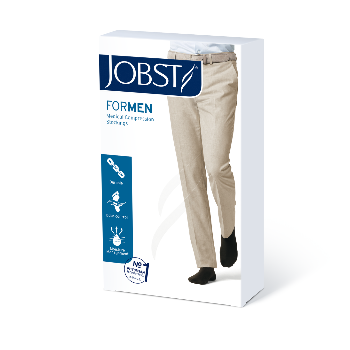 Calcetín Compresión Muslo Para Hombre JOBST FOR MEN 15/20