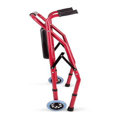 Andador Burrito Plegable Asiento Y 2 Ruedas - Blunding