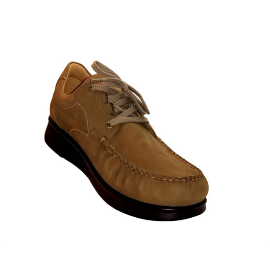 Zapato Para Diabético Cuero Nobuck - Sannabem