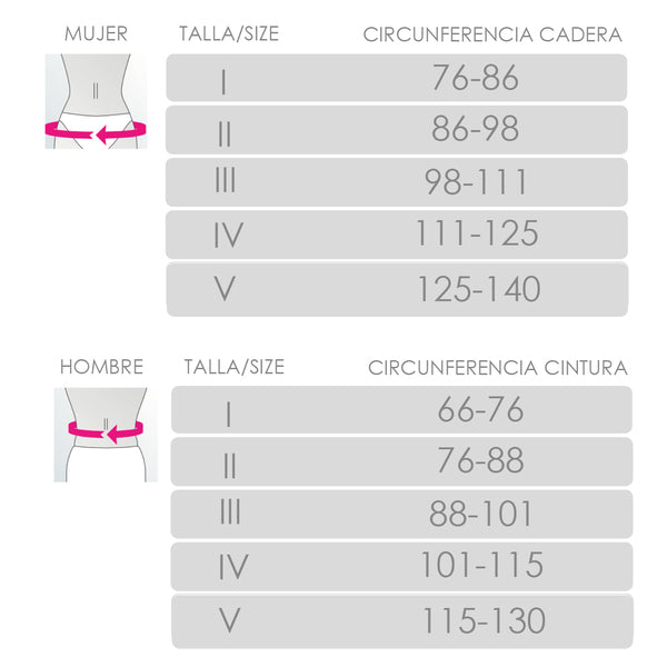 Faja Lumbar Compresiva Alemana Hombre - Medi