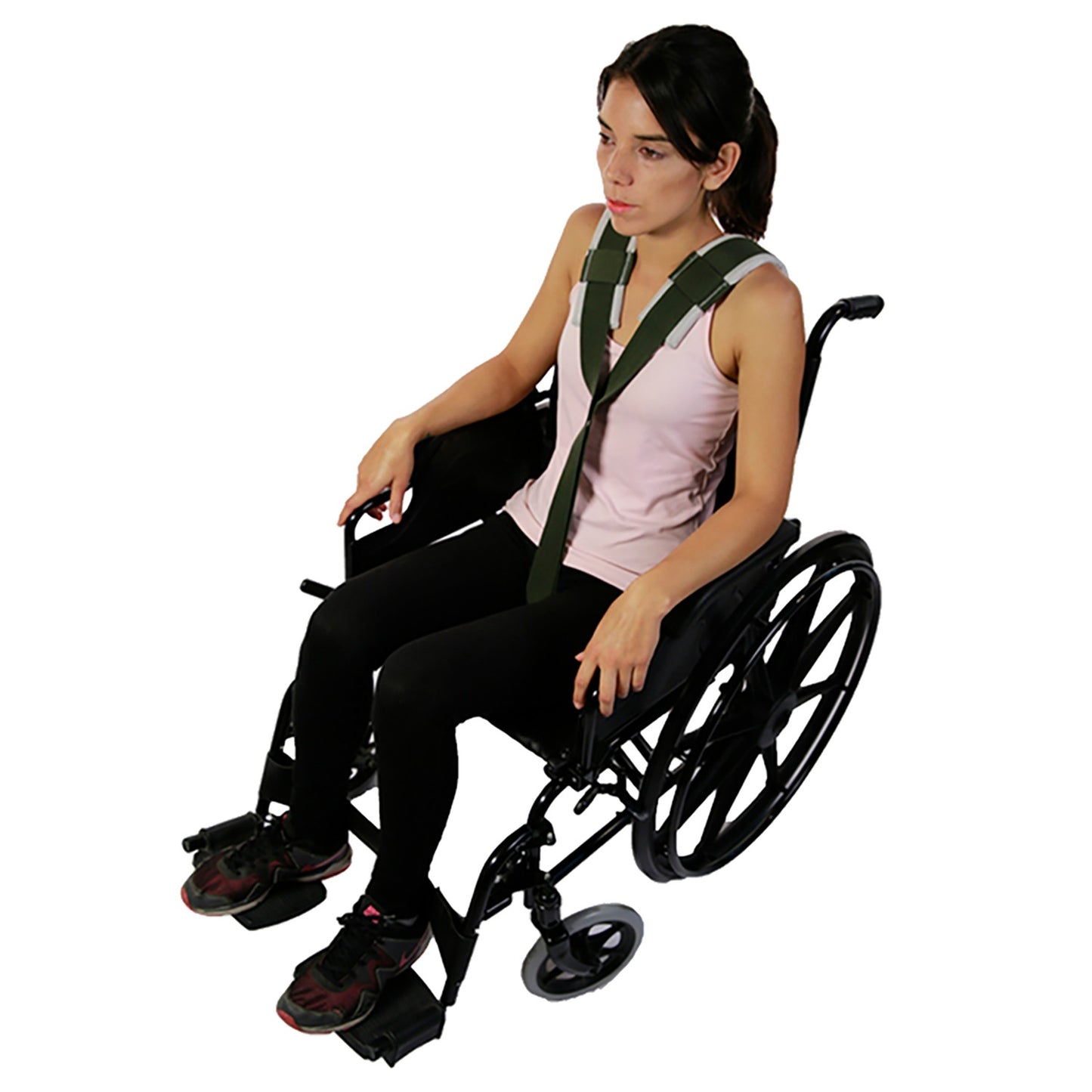 Sujetador De Paciente Para Silla De Rueda - Blunding