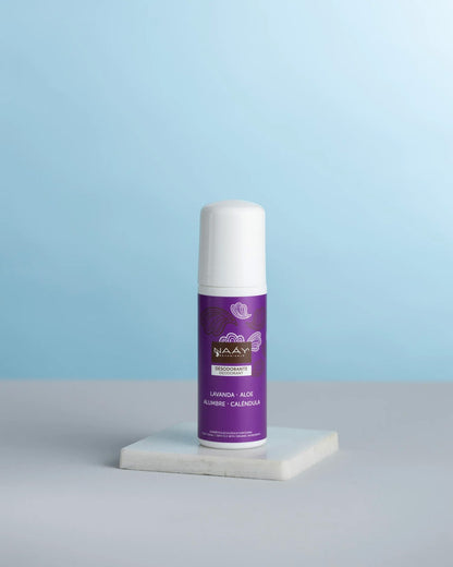 Desodorante Roll On Alumbre Lavanda Naay Producto Vegano