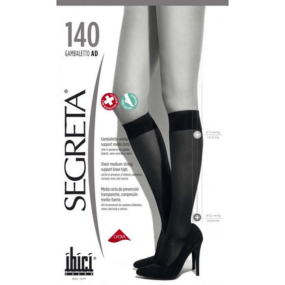 Media Hasta La Rodilla Preventiva 140 Den Italiana - Ibici