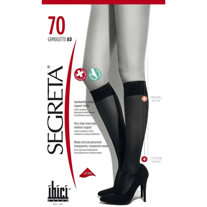 Media Hasta La Rodilla Preventiva 70 Denier Italiana - Ibici