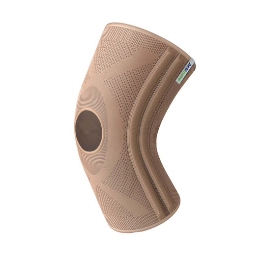 Rodillera etabilizadora con barras leves laterales blunding