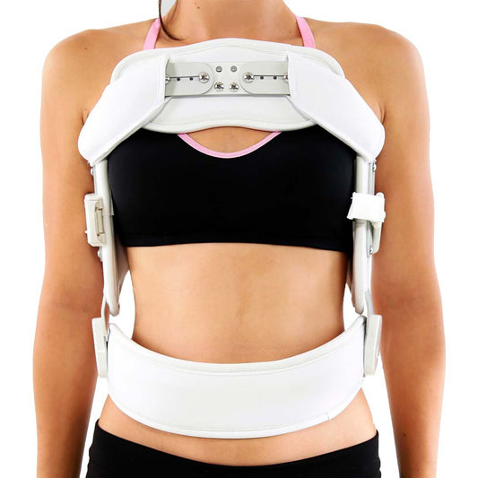 corset para fracturas lumbares y toracicas, corset de tipo jewett