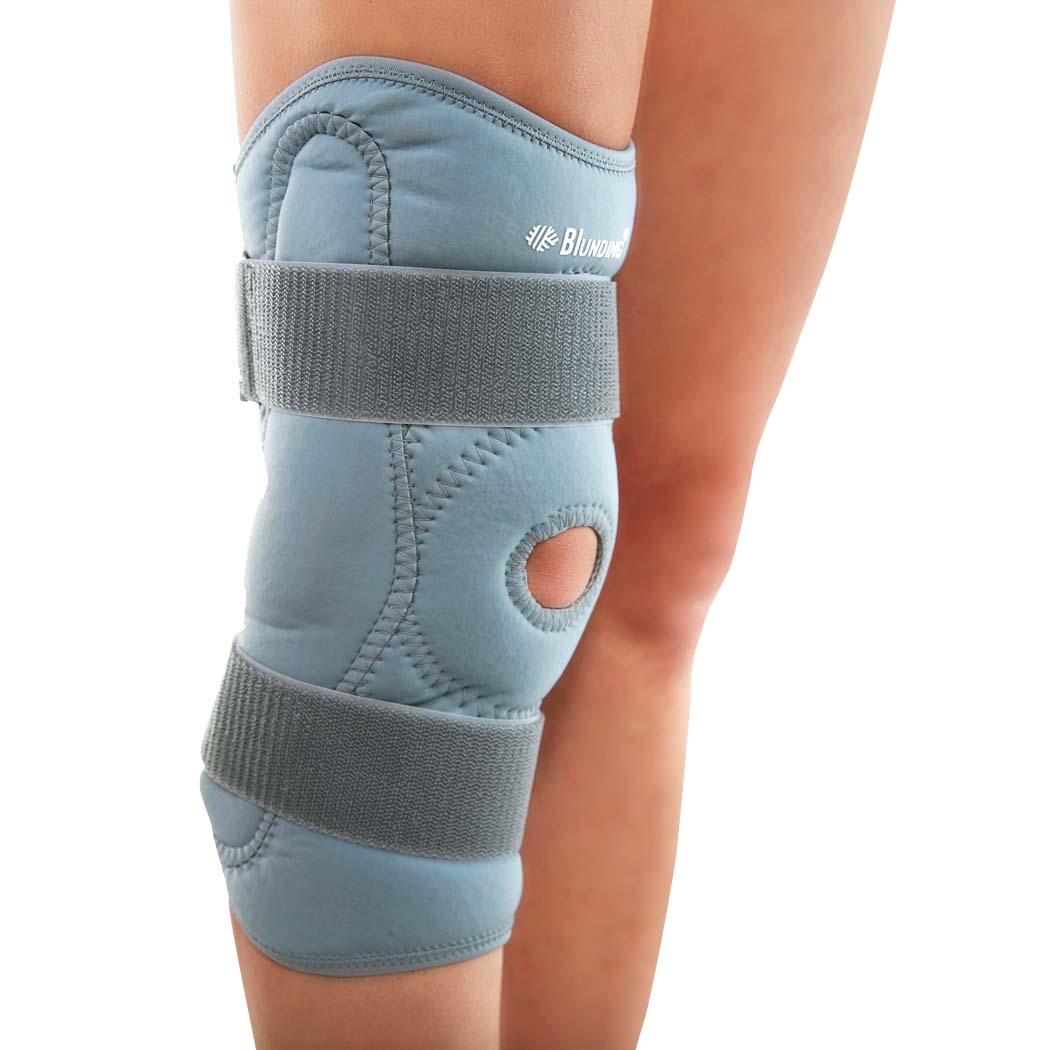Rodillera con barras laterales para esguinces de rodilla