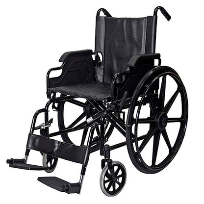 Silla de ruedas premium blunding con apoya brazo y piernera abatible
